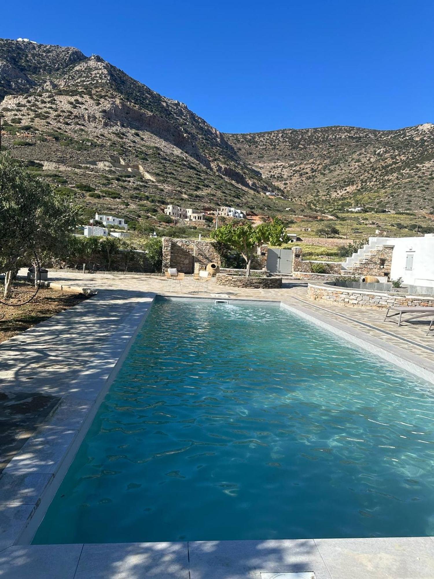 Villa River With Pool Kamares  Exterior photo